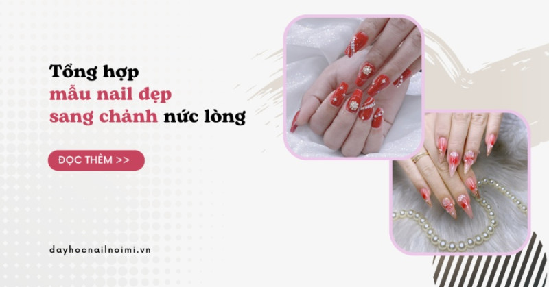 Top 5 mẫu nail móng nhọn đẹp sang chảnh