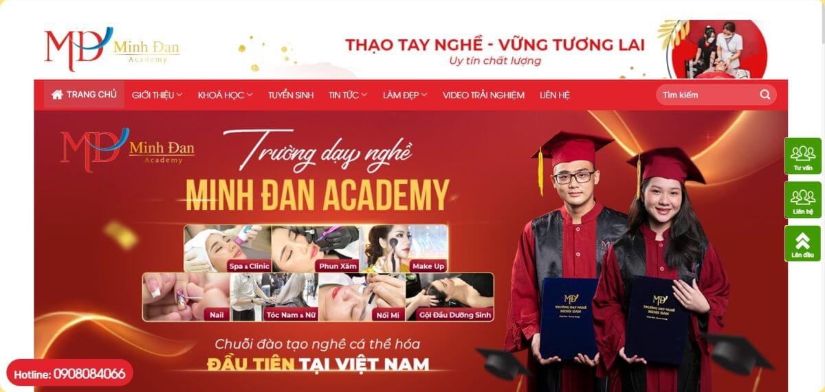 Trường dạy nail Minh Đan